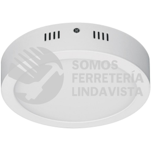 46713 PLA-205L LUMINARIO BLANCO DE LED 12 W REDONDO TIPO PLAFON LUZ DE DIA VOLTECK