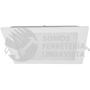 48542 EMP-402L LUMINARIO ULTRADELGADO CUADRADO P/EMPOTRAR 18W LUZ DE DIA VOLTECK