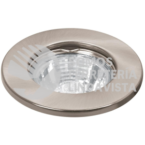 46614 EMP-102S LUMINARIO REDONDO SATIN SPOT FIJO LAMPARA NO INCLUIDA VOLTECK