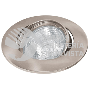 46616 EMP-105S LUMINARIO REDONDO SATIN SPOT DIRIGIBLE LAMPARA NO INCLUIDA VOLTECK