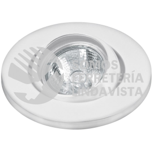 46623 EMP-106S LUMINARIO REDONDO BLANCO SPOT ESFERICO LAMPARA NO INCLUIDA VOLTECK