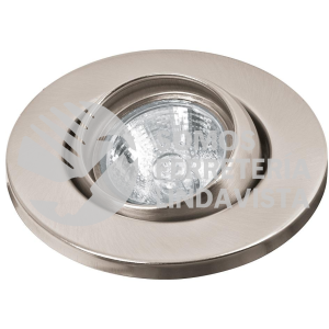 46625 EMP-108S LUMINARIO REDONDO SATIN SPOT ESFERICO LAMPARA NO INCLUIDA VOLTECK
