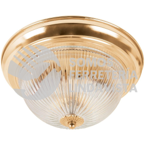 46626 SOB-101S LUMINARIO DECORATIVO 15X28 CM PANTALLA CRISTAL S/LAMPARAS VOLTECK