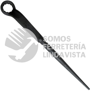 2617HL LLAVE ACODADA DE ALTA PALANCA FOSFATIZADA CON COLA EN PULGADAS, 12 PUNTAS, 1-1/16" URREA