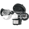 47275 ARB-902S ARBOTANTE NEGRO C/SENSOR MOVIMIENTO LAMPARAS NO INCLUIDAS VOLTECK