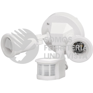 46480 ARB-901S ARBOTANTE BLANCO C/SENSOR MOVIMIENTO LAMPARAS NO INCLUIDAS VOLTECK