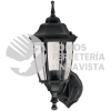 47289 ARB-101S ARBOTANTE TIPO FAROL SOPORTADO NEGRO LAMPARA NO INCLUIDA VOLTECK