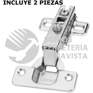 43157 BIDI-110C BOLSA C/2 BISAGRAS BIDIMENSIONALES 110 GRADOS COBERTURA COMPLETA HERMEX