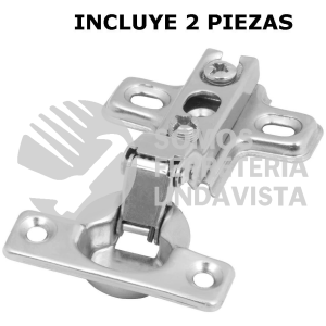 43160 BIDI-95M BOLSA C/2 BISAGRAS BIDIMENSIONALES DE 95 GRADOS COBERTURA MEDIA HERMEX