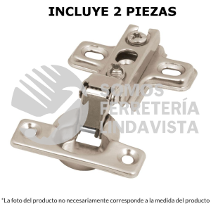 43161 BIDI-110M BOLSA C/2 BISAGRAS BIDIMENSIONALES DE 110 GRADOS COBERTURA MEDIA HERMEX