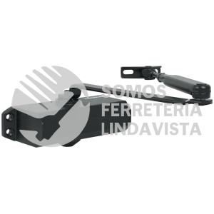 43607 CIPU-H CIERRA PUERTAS HIDRAULICO COLOR NEGRO HERMEX
