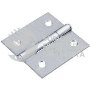 43259 BC-203P BISAGRA CUADRADA 2" ACERO CROMO MATE PLANA HERMEX