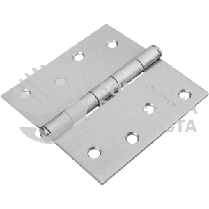 43263 BC-403P BISAGRA CUADRADA 4" ACERO CROMO MATE PLANA HERMEX