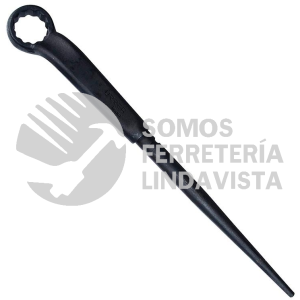 2624MHL LLAVE ACODADA DE ALTA PALANCA FOSFATIZADA CON COLA EN METRICA, 12 PUNTAS, 24 MM URREA