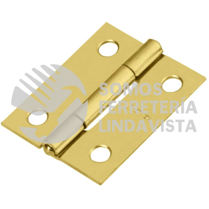 43193 BR-151 BISAGRA RECTANGULAR 1-1/2" ACERO LATONADO HERMEX