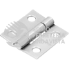 43185 BR-100 BISAGRA RECTANGULAR 1" ACERO PULIDO HERMEX