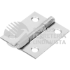 43186 BR-150 BISAGRA RECTANGULAR 1-1/2" ACERO PULIDO HERMEX
