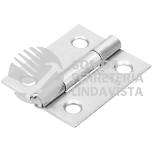 43200 BR-154 BISAGRA RECTANGULAR 1-1/2" ACERO INOXIDABLE HERMEX