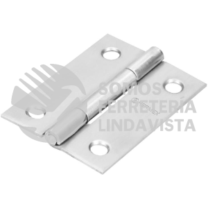 43201 BR-204 BISAGRA RECTANGULAR 2" ACERO INOXIDABLE HERMEX