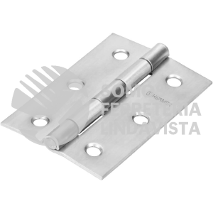 43202 BR-254 BISAGRA RECTANGULAR 2-1/2" ACERO INOXIDABLE HERMEX
