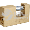 43353 COR-75X CANDADO ANTIPALANCA 75MM CUERPO DE LATON LLAVE TETRA HERMEX