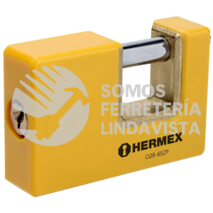 22514 COR-65ZP CANDADO ANTIPALANCA 65 MM CUERPO METALICO HERMEX