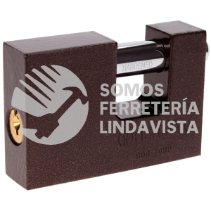23540 COR-70HP CANDADO ANTIPALANCA 70 MM CUERPO DE HIERRO HERMEX