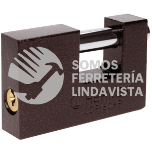 22517 COR-80HP CANDADO ANTIPALANCA 80 MM CUERPO DE HIERRO HERMEX