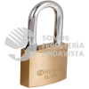 43439 CL-50L CANDADO DE LATON 50 MM GANCHO LARGO EN BLISTER HERMEX