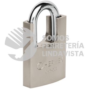 43313 CHR-50A CANDADO DE HIERRO 50 MM CON CORAZA LLAVE ANTI-GANZUA HERMEX