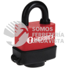 43367 CMR-40 CANDADO LAMINADO RECUBIERTO DE PLASTICO 40MM BLISTER HERMEX