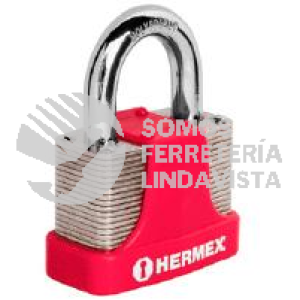43343 CM-40 CANDADO CUERPO DE ACERO LAMINADO HERMEX