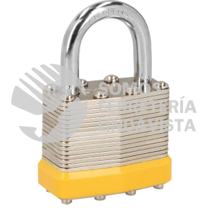 23503 CM-40P CANDADO LAMINADO 40MM GANCHO CORTO BLISTER HERMEX
