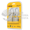 20507 CM-40X4P JUEGO DE 4 CANDADOS CUERPO LAMINADO 40 MM HERMEX