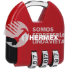 43351 CMA-4C CANDADO MALETERO DE COMBINACION 36 MM BLISTER HERMEX