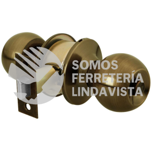 23567 BAL-LA-BP CERRADURA TIPO ESFERA CILINDRICO BAÑO ANTIGUO HERMEX