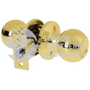 23655 BALT-LB-EP CERRADURA TIPO ESFERA TUBULAR ENTRADA BRILLANTE HERMEX