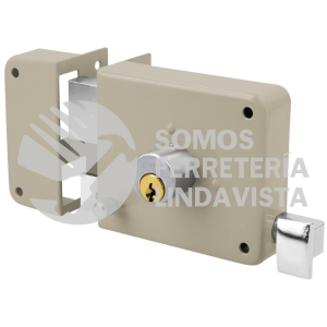 43575 CS-75I CERRADURA SOBREPONER IZQ INSTALA-FACIL TRADICIONAL CAJA HERMEX