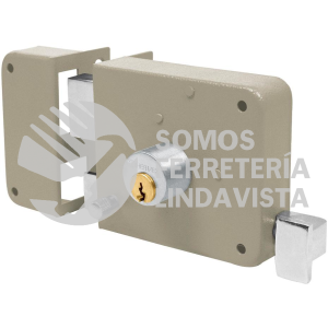 43584 CS-75IB CERRADURA SOBREPONER IZQ INSTALA-FACIL TRADICIONAL BLISTER HERMEX