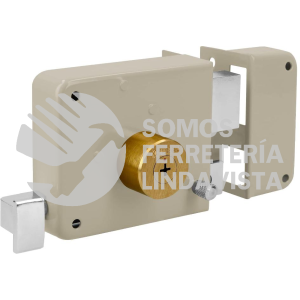 43587 CS-85DB CERRADURA SOBREPONER DER INSTALA-FACIL LLAVE TETRA BLISTER HERMEX