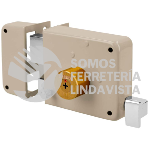 43530 CS-80I CERRADURA SOBREPONER IZQUIERDA CLASICA LLAVE TETRA CAJA HERMEX