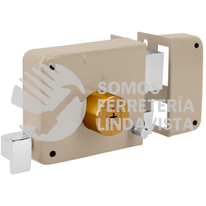 43528 CS-80D CERRADURA SOBREPONER DERECHA CLASICA LLAVE TETRA CAJA HERMEX