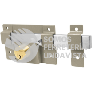 43500 CB-35 CERRADURA DE BARRA LIBRE CON 2 LLAVES ESTANDAR HERMEX