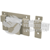 43499 CB-30 CERRADURA DE BARRA FIJA CILINDRO EXTERIOR HERMEX