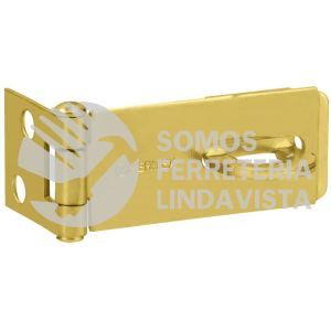43730 POCL-175 PORTACANDADO DE ACERO LATONADO 1-3/4" HERMEX