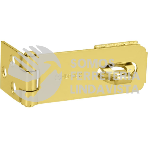 43735 POCL-250 PORTACANDADO DE ACERO LATONADO 2-1/2" HERMEX