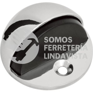 43777 TODO-3 TOPE PARA PUERTA TIPO DOMO ACABADO CROMO HERMEX