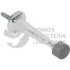 43787 TORE-3 TOPE PARA PUERTA RECTO ACABADO CROMO HERMEX
