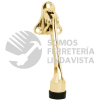 43641 FIPU-1 FIJA PUERTA METALICO ACABADO DE LATON HERMEX