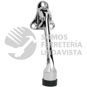 43642 FIPU-3 FIJA PUERTA METALICO ACABADO CROMO HERMEX
